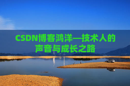 CSDN博客鸿洋—技术人的声音与成长之路